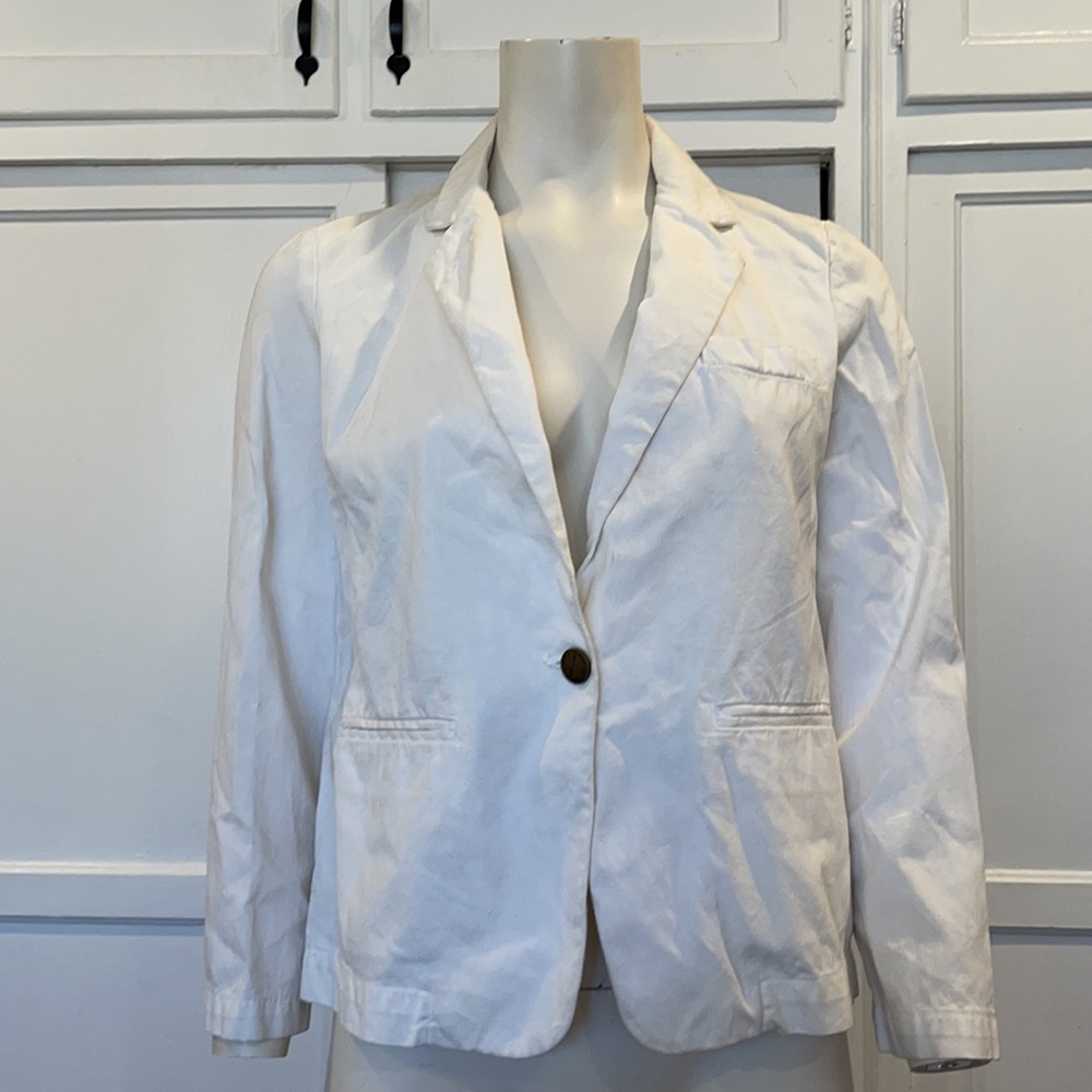 Current Elliot White Denim Jacket - image 1